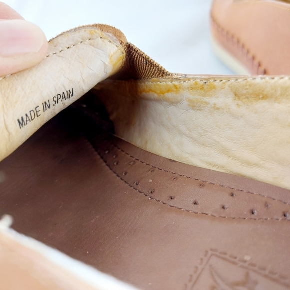 PIKOLINOS tan loafer slip on soft leather men's shoes moccasins size 41 - Picture 9 of 13